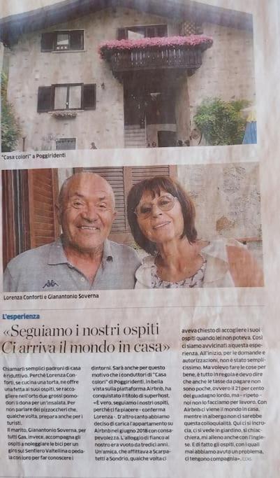 Casa Colori Βίλα Poggiridenti Εξωτερικό φωτογραφία